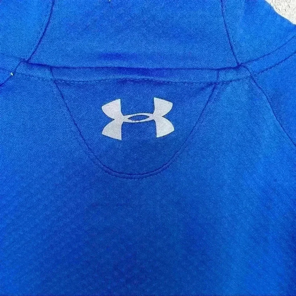 Under Armour Womens Blue Semi Fitted Pullover Size Medium - Picture 8 of 9